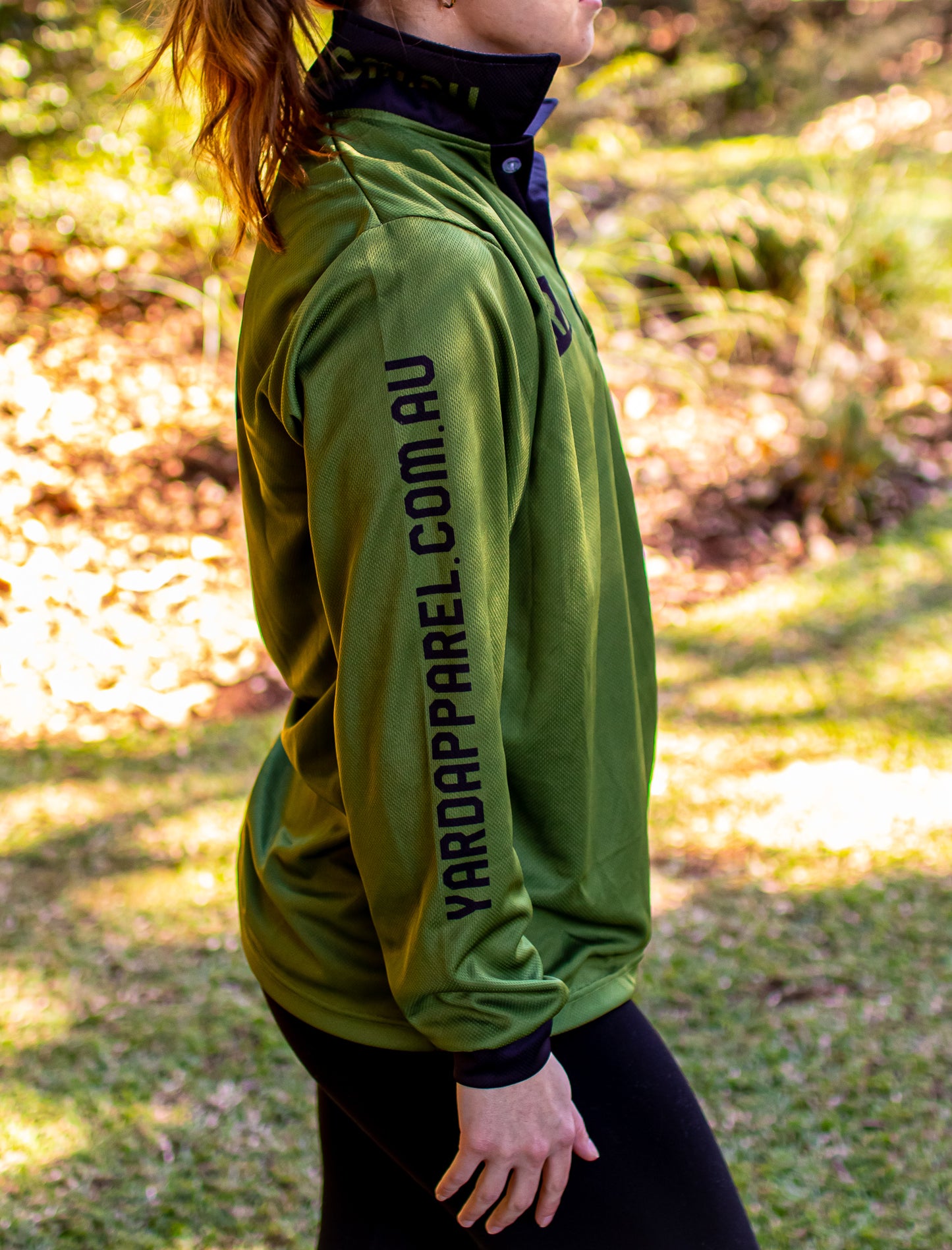The No Fuss -  Adult Olive Long Sleeve